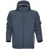 H9139/5XL Ardon Pánská zimní softshellová bunda VISION - Tmavomodrá | 5XL