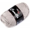Bavlnená pletacia priadza Camilla 50 g - 1 ks 38 (8225) šedobežová