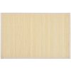 vidaXL Bambusové prestieranie 6 ks 30x45 cm prírodné