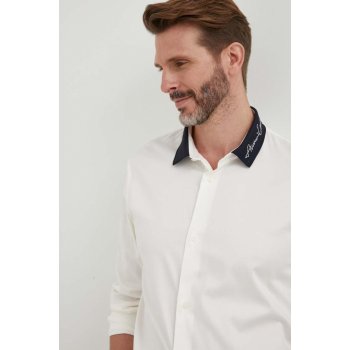 Armani Exchange pánska košeľa regular s klasickým golierom béžová od 87,99  € - Heureka.sk