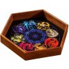 Q-workshop Drevený Dice Tray - Dragons of the Sabbats