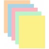 Kancelársky papier, farebný, A4, 80 g, 5x50 listov, XEROX Symphony, mix pastelových farieb