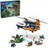 LEGO® City 60437 Helikoptéra na prieskum džungle v základnom tábore