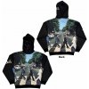 Mikina The Beatles - Abbey Road, Unisex,Čierna,L