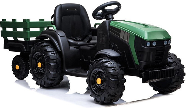 Megacar elektrický traktor BDM0925 2x45W 12V7Ah zelená