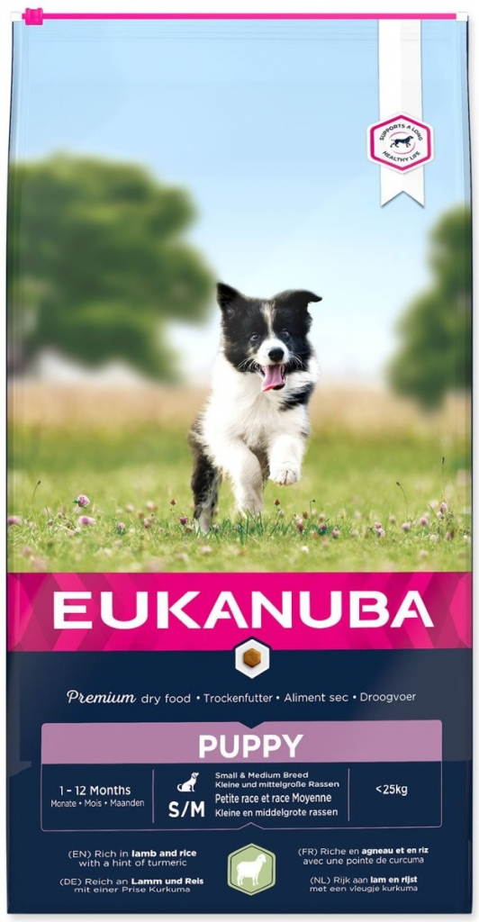 Eukanuba Puppy Small & Medium Breed Lamb 12 kg
