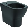 Ideal Standard Tesi WC misa stojaca s AquaBlade, čierna matná T0077V3