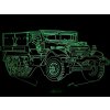 Beling 3D lampa,Half Truck , 7 farebná DFJE58JJ5sW