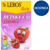 Leros Baby Detský čaj jahôdka ovocný 20 x 2 g (40 g)