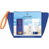 Shiseido Expert Sun Protector Shiseido Expert Sun Protector Clear Stick SPF 50+ ochranný gél v tyčinke 20 g + Shiseido Expert Sun Protector Cream SPF 50+ vodeodolný opaľovací krém na tvár SPF 50+ 5 ml