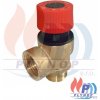 Pojistný ventil 3bar DAKON DUA 24 / 30 CK, CT, RK, RT / ENBRA / BAXI - 1150 6635 / 95000082 / 77420000340 / 96005LA / 9950600