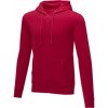 Theron pánska mikina so zipsom - Červená, 3XL
