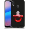 Picasee silikónový čierny obal pre Huawei P20 Lite - Le Dudel