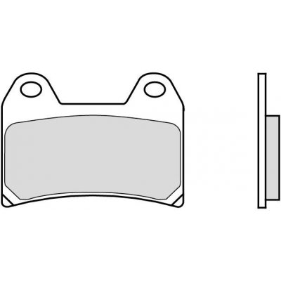 Predné brzdové doštičky / obloženie Brembo Moto Guzzi 1100 V11 NAKED 2001 - směs RC