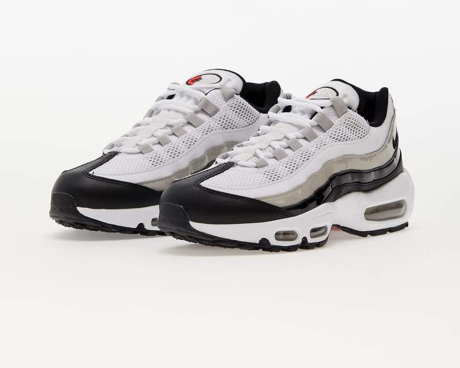 Nike Air Max 95 white/ black- LT Iron Ore