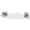 X-Square XQ009-11 sklenená polica 200 x 200 mm, chróm