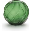 Cooee Design Váza Twist Ball Forest Green – zelená