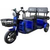 Elektrická trojkolka pre seniorov Eroute ST-07 Tech Barva: Modrá (bez vodičského preukazu)