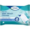 Tena Wet Wash Gloves vlhčené rukavice na umývanie, neparfumované, 8 ks