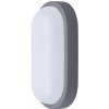 Solight WO744-G Vonkajšie osvetlenie oválne LED 13W, 910lm, 4000K, IP54, 21cm, sivá