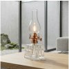 | Brilagi - Petrolejová lampa MERLIN číra/bronzová/patina | 8590828169352