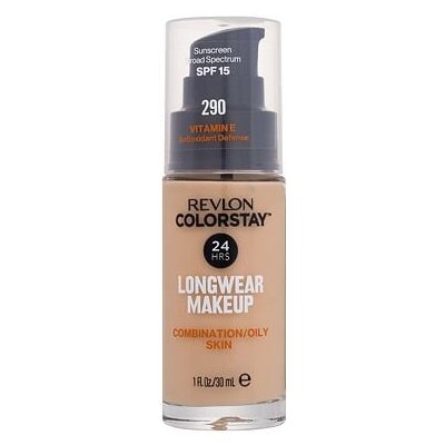 Revlon Cosmetics ColorStay™ dlhotrvajúci zmatňujúci make-up pre mastnú a zmiešanú pleť 290 Natural Ochre 30 ml