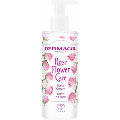 Dermacol Rose Flower Care krém na ruky 150 ml