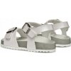 Geox detské sandále z ekologickej kože, biela farba veľkosť 24