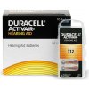 Batérie Duracell Activair 312 do načúvacích prístrojov 60 ks VÝHODNÉ BALENIE