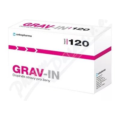 Grav-in otěhotnění premen.syndrom menopauza 120 kapsúl