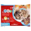 Propesko Cat losos krevety kura a hovädzie 4 x 100 g