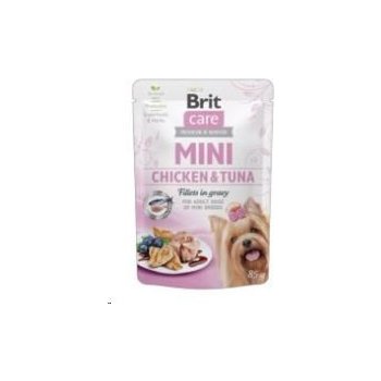 Brit Care Mini Chicken & Tuna Fillets in Gravy 85 g
