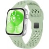 PROTEMIO 109784 AIRY Silikónový remienok pre Huawei Watch Fit 4 / Fit 4 Pro svetlozelený