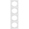 Kanlux LOGI 25124 Štvornásobný vertikálny rámeček,biely