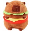 KAPYBARA plyšová hračka HAMBURGER 20 CM