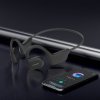 Slúchadlá do posilňovne SWISSTEN - bezdrôtové - Bluetooth - hlavový most - otvorené - čierne