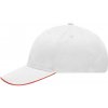 Myrtle Beach (Daiber) Reklamná šiltovka Sandwich MB6541 - Biela / červená | uni