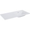 Elita Skappa umývadlo 100.8x46 cm obdĺžnik umývadlo na nábytok-umývadlo s doskou biela RE041002068060