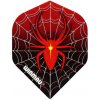 Letky na šípky Winmau MEGA STANDARD RED SPIDER