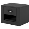 Dig-net nábytok Nočný stolík TIAR AR-07 | čierna