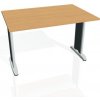 Rokovací stôl Flex, 120x75,5x80 cm, buk/kov