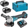 Makita Aku uhlová brúska 125mm Li-ion LXT 18V/5,0 Ah, Makpac DGA506RTJ