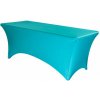 TENTino Elastický poťah STANDARD na skladací stôl 240x76 cm VIAC FARIEB Farba obrusu: TYRKYSOVÁ / TURQUOISE