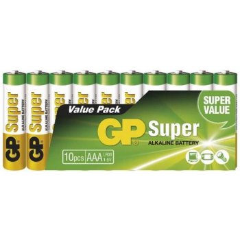 GP Super Alkaline AAA 10ks 1013100102