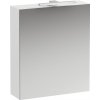 Zrkadlová skrinka s osvetlením Laufen BASE 60x18,5x70 cm biela H4027521102601