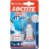 Loctite Super Attak Control univerzálne sekundové lepidlo 3 g