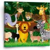 Sablio Obraz Zvieratká - 50x50 cm