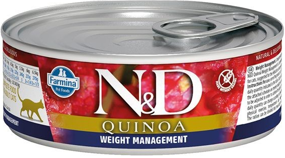 Farmina N&D Cat QUINOA Weight Management 80 g