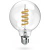 Hama SMART WiFi LED žiarovka, Matter, E27, G95 Filament, guľa, RGBW, stmievateľná, appka - HAMA 176644