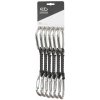 Lezecké expresky Climbing Technology/SKYLOTEC Lime Set M-UL 12 cm 6-Pack - silver